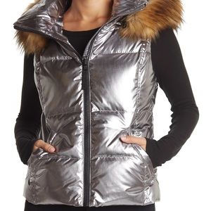 S13 nyc snowcat down vest in mica sz small